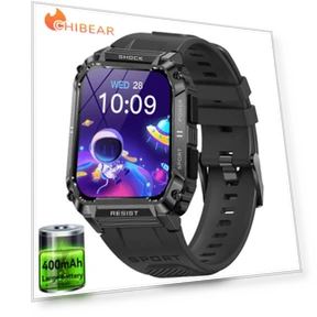 Waterproof Men's Smartwatch for Outdoor Activities — Smartwatches, Tiktop2
