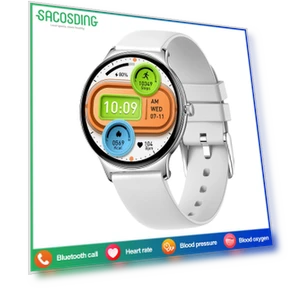Women's Smart Watch with Amoled Display — Wearable Accessories, SACOSDING