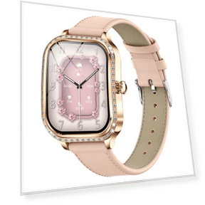 1.75-inch Women's Smart Watch with Rhinestones — Wearable Accessories, Tiktkkkk