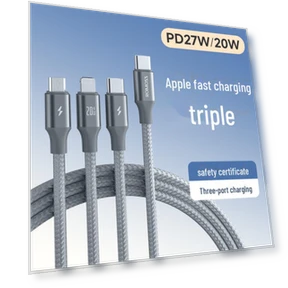 3-in-1 Type-C Fast Charging Cable — Chargers, ROMOSS