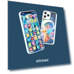 32-Button Touch Smart Toy Phone for Toddlers — Interactive Learning Devices, Super Go