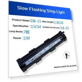 Aquarium Aerator with Colorful LED Lighting — Lights, SHfushengxiang