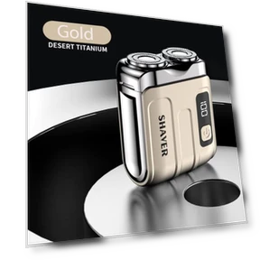Electric Smart Shaver — Grooming Essentials, Light makeup
