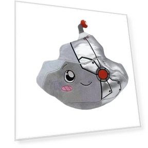 Plush Mechanical Toy Robot Fox Helmet with Sound Removable Gift — Interactive, TinyJoy