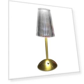Portable Retro Metal Bedside Lamp — Desk & Table Lighting, Chic Home