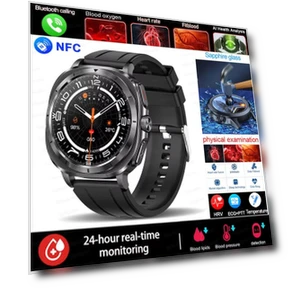 Smart Health Watch with Blood Analysis — Wearable Accessories, ElectronicsHome