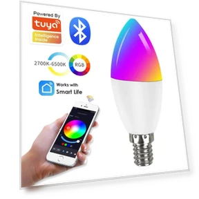 Smart LED Candle Bulb — LED, SaiMili Light