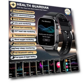 Smart Watch with ECG+PPG Monitor — Smartwatches, ElectronicsHome