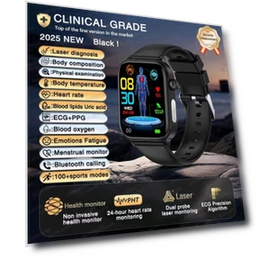 Smartwatch with ECG+PPG and AI Health Diagnostics — Smartwatches, ElectronicsHome