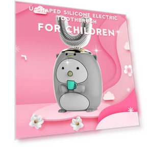 U-Shaped Smart Electric Toothbrush for Kids — Kids' Electric Toothbrushes, mujin
