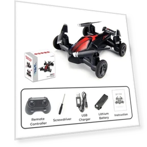2-in-1 Remote Control Drone Land-Air — RC Helicopters, LYZRC
