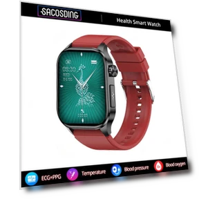 AMOLED Smart Watch with Health Monitor — Smartwatches, SACOSDING
