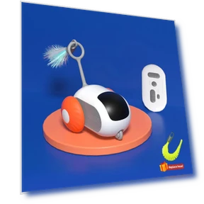 Automatic Moving Toy Car for Cats and Dogs — Interactive Animal Companions, sunshine888
