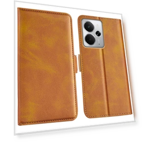 Calf Texture Leather Wallet Phone Cover — Flip Cases, Smartwatch 2025