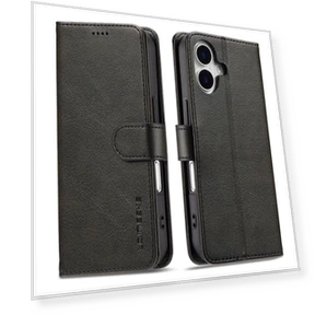 Calf Texture PU Leather Stand Wallet Phone Cover — Phone Accessories, Smartwatch 2025
