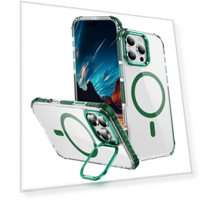Clear Phone Case with Lens Kickstand Cover — Phone Accessories, Smartwatch 2025