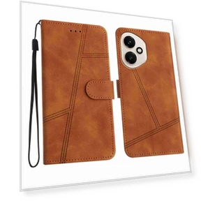 Flip Leather Retro Phone Cover — Basic Cases, Smartwatch 2025