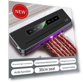 High-Quality External Vacuum Sealer with Built-in Cutter — Vacuum Bags, Jakemy