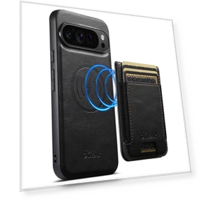 MagSafe Compatible Phone Case with Card Holder & Kickstand — Phone Accessories, Smartwatch 2025