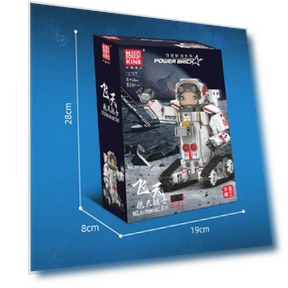 Remote Control Motorized Astronaut Robot Building Blocks — Construction Kits, MOLD KING