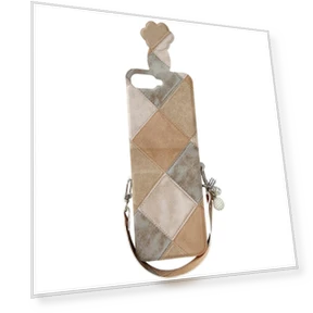 Retro Rhombus Cat Claw Clasp Phone Cover with Strap — Basic Cases, Smartwatch 2025