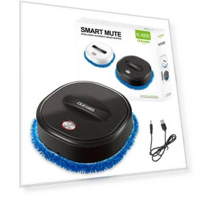 Smart Robot Vacuum for Sweeping and Wet Cleaning — Smart Cleaning Robots, Trendy Accessorie