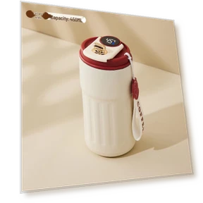Smart Temperature Display Stainless Steel Tumbler — Beverage Warmers, the BAY