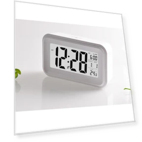 Touch Alarm Clock with Light Sensor — Alarm, Fashionable bags