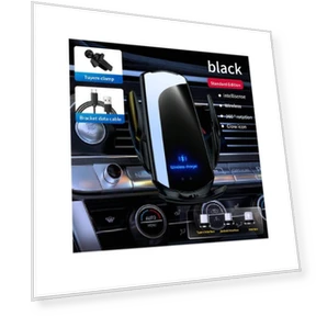 Automatic Clamp Smart Sensor 15W Wireless Car Charger — Chargers, HMC