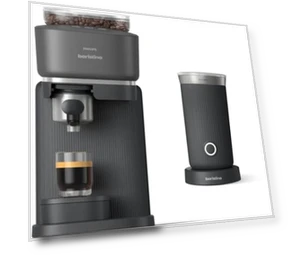 Baristina Espresso Machine with Milk Frother — Espresso Machines, Philips