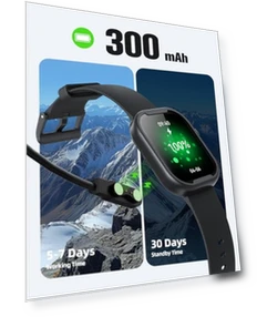 Bluetooth MP3 Player Watch — Wearable Accessories, AGPTEK