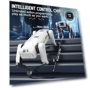 AI Smart Pet Robot Dog — Interactive Animal Companions