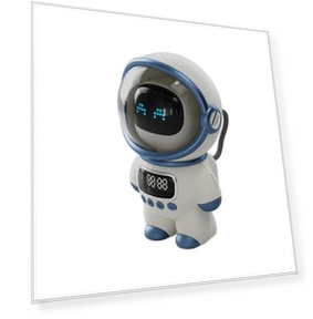 Astronaut Smart AI Interactive Bluetooth Speaker — Portable Audio, Xiaomimijia