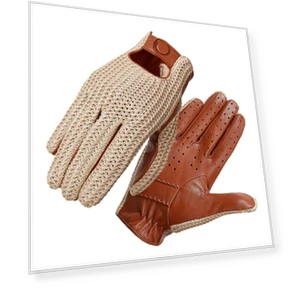 Men's Knitted Goat Leather Gloves with Touchscreen — Gloves, 3d printing machine