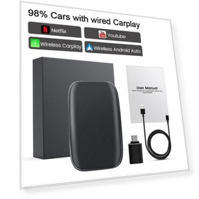 Mini Ai BOX CarPlay Android Auto Adapter — Car Accessories & Gadgets, JOHO