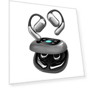 Smart Headphones with Touch Screen HD Noise Cancellation — In-Ear Headphones, VAORLO
