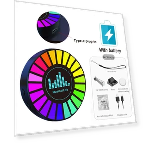 Smart RGB Pickup Lights LED 3D Ambient Lamp — Car Accessories & Gadgets, A Auto Parts Mall
