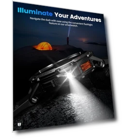 Smart Watch with Flashlight — Wearable Accessories, LIGE