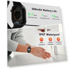 Smartwatch with AI Assistant — Smartwatches, AOC