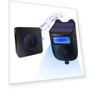 Solar Driveway Alarm — Smart Home Security, TOMTOP JMS