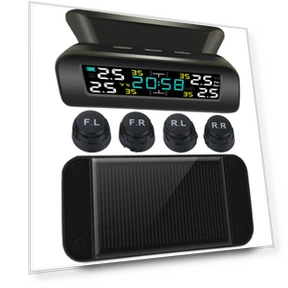 Solar Powered Smart Car TPMS LCD Display — TPMS Sensor Replacements, 888 Auto Parts Town