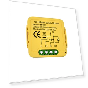 Wi-Fi Smart Switch Module — Smart Home Modules, AUBESS