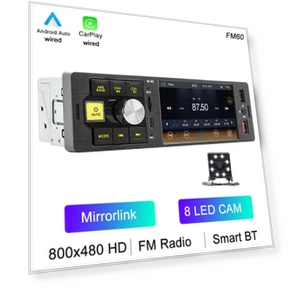1 Din 4.1 Touch Screen Car Radio Receiver — Stereo Receivers, Auto Launcher