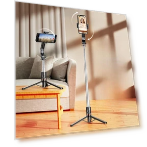Bluetooth Selfie Stick with Tripod — Selfie Sticks, Smarter than future