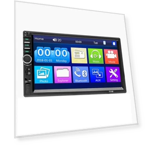 Car Radio 7 Dual DIN Bluetooth — Car Installation Essentials, AI Supermarket