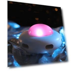 Electronic UFO Smart Funny Cat Turntable Toy — Interactive Animal Companions, Seahorse Home