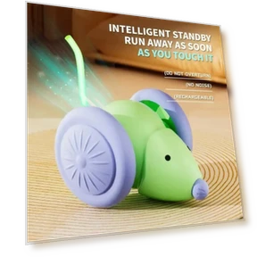 Interactive Pet Toy Electric Mouse Machine — Interactive Animal Companions, YJMP