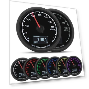 LCD Racing Car Gauge Set — Boost, Dream Garage