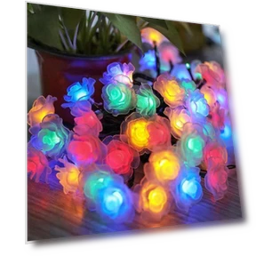 Romantic LED Rose String Lights — String Lights, AI Supermarket