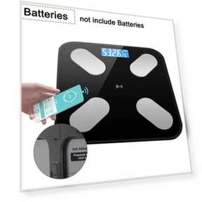 Smart Body Fat Scale — Weight Management Tools, DC-HOME Textile